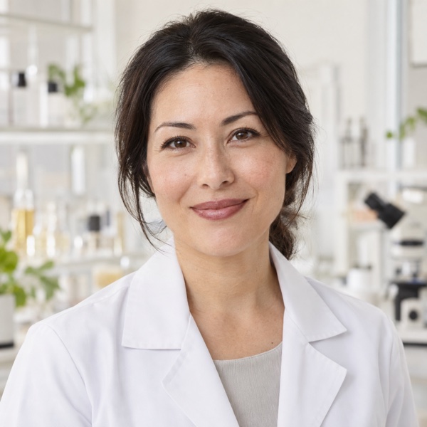 Elena Sato, Skincare Formulation Researcher